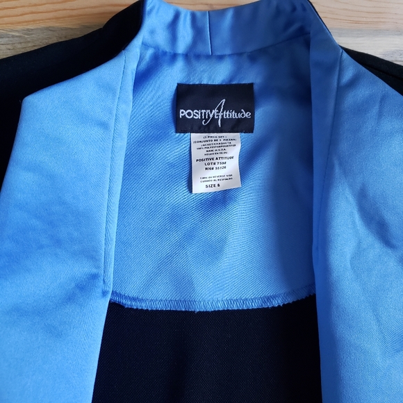 Positive Attitude blazer and matching tank - Picture 3 of 5